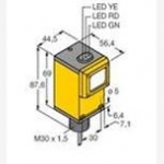 HJG圖爾克激光傳感器，NI20U-EM30-VN4X