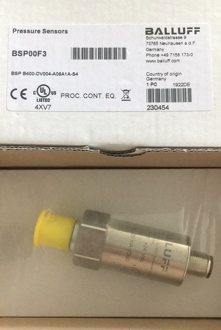 M08EH-PSC20B-S04G，連接方式巴魯夫電感式標準傳感器