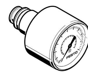 新款FESTO壓力指示器，帶顯示壓力表