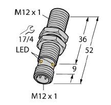 訂貨NI12U-EG18SK-VN4X，圖爾克圓柱形傳感器相關(guān)參數(shù)