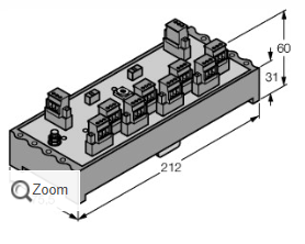 JRBS-40SC-8C/EX接線盒，德國turck品牌