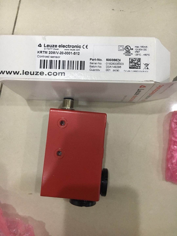 LEUZE鏡反射型光電傳感器PRK5/4P-200-M8防護(hù)等級